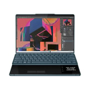 Lenovo Yoga Book 9 13IRU8 2-in-1 Convertible (2023) Laptop - 13th Gen / Intel Core i7-1355U / 13.3inchOLED / 1TB SSD / 16GB RAM / Shared Intel Iris Xe Graphics / Windows 11 Home / English & Arabic Keyboard / Tidal Teal / Middle East Version - [82YQ0025AX]