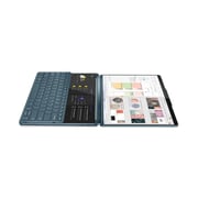 Lenovo Yoga Book 9 13IRU8 2-in-1 Convertible (2023) Laptop - 13th Gen / Intel Core i7-1355U / 13.3inchOLED / 1TB SSD / 16GB RAM / Shared Intel Iris Xe Graphics / Windows 11 Home / English & Arabic Keyboard / Tidal Teal / Middle East Version - [82YQ0025AX]