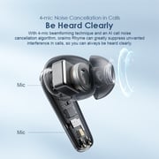 Oraimo OEB-E06DNBLK Rhyme True Wireless Earbuds Black