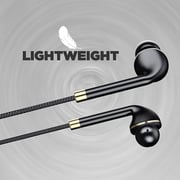 Landmark LM-258ED Vibes Wired In Ear Earphones Black