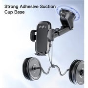 Yesido Spring Clip Car Cup Mobile Holder Black