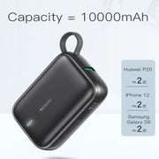 Yesido Super Mini Power Bank 10000mAh Black YP18