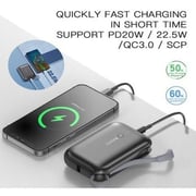 Yesido Super Mini Power Bank 10000mAh Black YP18