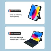 Smart Alien Keyboard Case Black iPad 10.9Inch