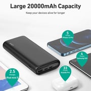 Aukey Power Bank 20000mAh Black PB-Y37