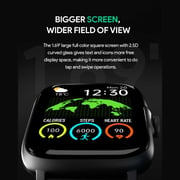 Aukey SW-1P Smartwatch Fitness Tracker With BT Calling - Black