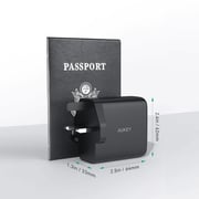 Aukey 3 Port GaN 90W Wall Charger Black