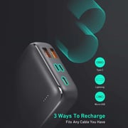 Aukey Power Bank 20000mAh Black PB-N74S