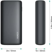 Aukey Power Bank 10000mAh Black PB-N74S