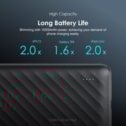 Oraimo Toast 10 Flash Power Bank 10000mAh Black OPB-P118DBLK