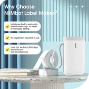 Niimbot D11 Thermal Label Printer price in Bahrain, Buy Niimbot D11