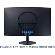 Samsung 1000R LS27C390EAMXUE FHD Curvature Curved Monitor 27inch