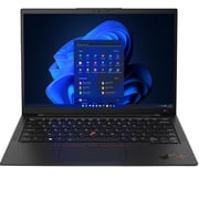 Lenovo ThinkPad X1 Carbon Gen 11 (2023) Laptop - 13th Gen / Intel Core i7-1355U / 14inch WUXGA / 512GB SSD / 16GB RAM / Shared Intel Iris Xe Graphics / Windows 11 Pro / English & Arabic Keyboard / Black / Middle East Version - [21HM0027GR]