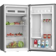 KROME 120L Single Door Refrigerator Inox Silver - KR-RDC120H