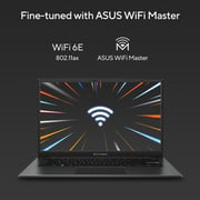 Asus Vivobook Go 14 (2022) Laptop - AMD Ryzen 5-7520U / 14inch FHD / 512GB SSD / 8GB RAM / Shared AMD Radeon Graphics / Windows 11 Home / English & Arabic Keyboard / Black / Middle East Version - [E1404FA-NK185W]