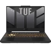 Asus TUF F15 Gaming (2023) Laptop - 13th Gen / Intel Core i9-13900H / 15.6inch FHD / 1TB SSD / 16GB RAM / 8GB NVIDIA GeForce RTX 4060 Graphics / Windows 11 Home / English & Arabic Keyboard / Mecha Gray / Middle East Version - [FX507VV4-LP103W]