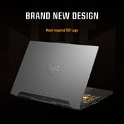Asus TUF F15 Gaming (2023) Laptop - 13th Gen / Intel Core i9-13900H / 15.6inch FHD / 1TB SSD / 16GB RAM / 8GB NVIDIA GeForce RTX 4060 Graphics / Windows 11 Home / English & Arabic Keyboard / Mecha Gray / Middle East Version - [FX507VV4-LP103W]