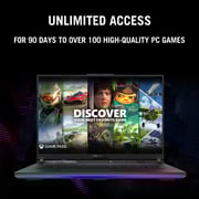 Asus ROG Strix G18 Gaming (2023) Laptop - 13th Gen / Intel Core i9-13980HX / 18Inch QHD+ / 1TB SSD / 16GB RAM / 8GB NVIDIA Geforce RTX 4060 Graphics / Windows 11 Home / English & Arabic Keyboard / Eclipse Gray / Middle East Version - [G814JV-N6037W]