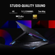 Asus ROG Strix G18 Gaming (2023) Laptop - 13th Gen / Intel Core i9-13980HX / 18Inch QHD+ / 1TB SSD / 16GB RAM / 8GB NVIDIA Geforce RTX 4060 Graphics / Windows 11 Home / English & Arabic Keyboard / Eclipse Gray / Middle East Version - [G814JV-N6037W]