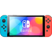 Nintendo Switch OLED 64GB Neon Blue/Red Middle East Version + Sushi Striker + DC SuperHero Girls + Starlink: Battle For Atlas