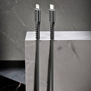 Charome Lightning To USB-C Cable 1m Black