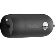 Belkin BoostCharge USB-C Car Charger Black