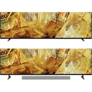 تلفزيون سوني ذكي 4K HDR Full Array LED موديل XR-85X90L يدعم جوجل مقاس 85 بوصة إصدار 2023