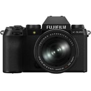 Fujifilm X-S20 Mirrorless Camera Black With 18-55mm Lens