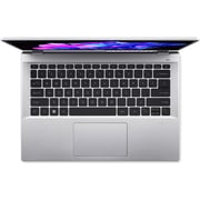 Acer Swift Go (2023) Laptop - 13th Gen / Intel Core i7-1355U / 14inch OLED / 1TB SSD / 16GB RAM / Windows 11 Home / English & Arabic Keyboard / Pure Silver / Middle East Version - [SFG14-71-74KN]