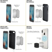 Scosche Magicplate Kit Replacement Plates For MagicMount Black