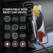 Scosche Magicmount Pro Charges Magnetic Charging Mount Black/Silver