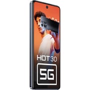 هاتف إنفينيكس هوت 30 بذاكرة 128 جيجابايت وبلون أسود نايت ويدعم 5G