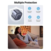 UGREEN Nexode 30W USB-C PD GaN Fast Charger, UK Plug, Compact Design – White