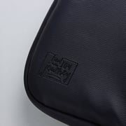 Dawenha LPT29 Hand Leather Bag two zippers - 3 layers protection / spill-resistant / dustproof / shockproof / Black