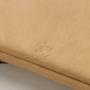 Dawenha LPT30 Hand Leather Bag two zippers - 3 layers protection / spill-resistant / dustproof / shockproof / Latte