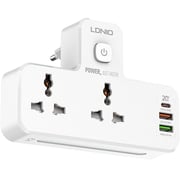 Ldino USB-C & USB-A Power Socket White