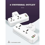 Ldino USB-C & USB-A Power Socket White