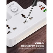 Ldino USB-C & USB-A Power Socket White