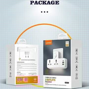Ldino USB-C & USB-A Power Socket White