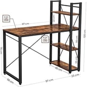 Mahmayi VASAGLE Computer Desk