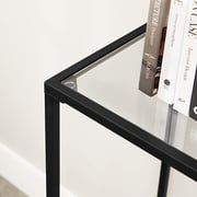Mahmayi Console Tempered Glass Sofa Table