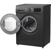 LG 2023 7kg Front Load Washing Machine, Black