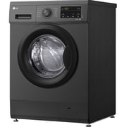 LG 2023 7kg Front Load Washing Machine, Black