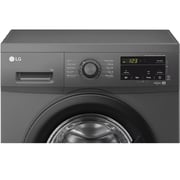 LG 2023 7kg Front Load Washing Machine, Black