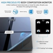 Renpho Premium Wi-Fi Bluetooth Body Scale ES-WBE28-BK