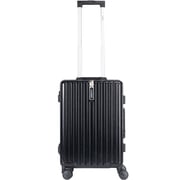 Stargold 1 Pc Hard Side Cabin Trolley Case Black