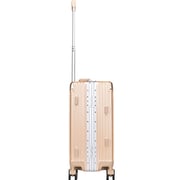 Stargold 1 Pc Hard Side Cabin Trolley Case Champagne