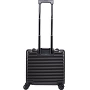 Stargold 1 Pc Hard Side Cabin Trolley Case Black