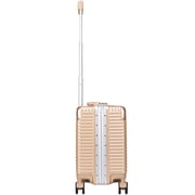 Stargold 1 Pc Hard Side Cabin Trolley Case Champagne