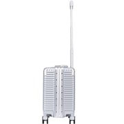 Stargold 1 Pc Hard Side Cabin Trolley Case Silver
